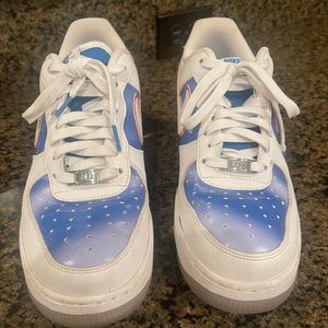 Custom designed Nike air forces